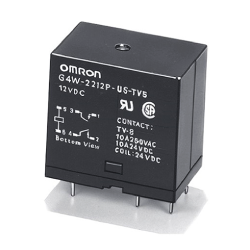 Power relay G4W OMRON