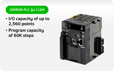 OMRON PLC รุ่น CJ2M
